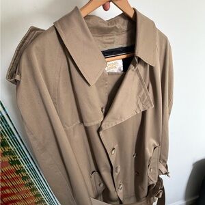 London Fog Beige trench Coat